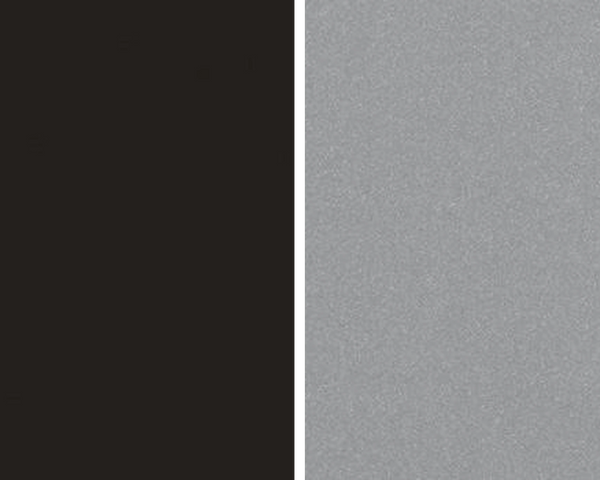 Solid dark gray color swatch